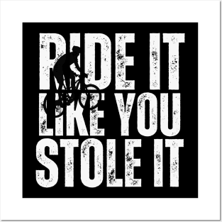 Ride It Like You Stole It Posters and Art